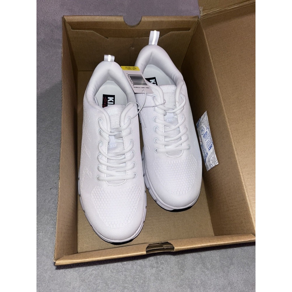 Kirkland Men's Size 8 Signature Sneaker Comfort Walker Shoes White Fast Shipping